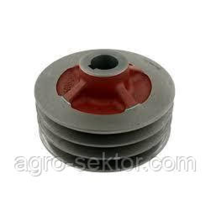 Шків малий на 3 паси роторної косарки Wirax 1,35 (в-во Польща) 8245-036-010-250, 5070010080