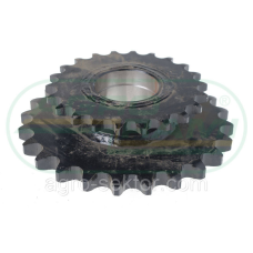 Шестерня подвійна блок зірочок з храповиком Z24/22 під ланцюг 16B рулонного прес-підбирача Sipma 5276-080-580.20 5276-080-580.10