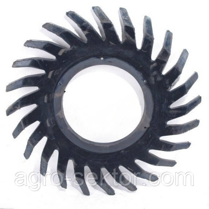 Колесо згрібаюче пальчасте праве Z=24 підбирача на прес-підбирач Famarol Z-511 8245-511-020-068 5511/020-01-001 5511/02006