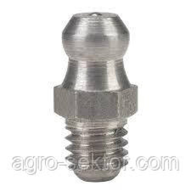 Прес-маслянка M6х1 AS пряма на прес-підбирач Claas Markant 236942 236942.0 2369420 0002369420 000236942.0 000236942