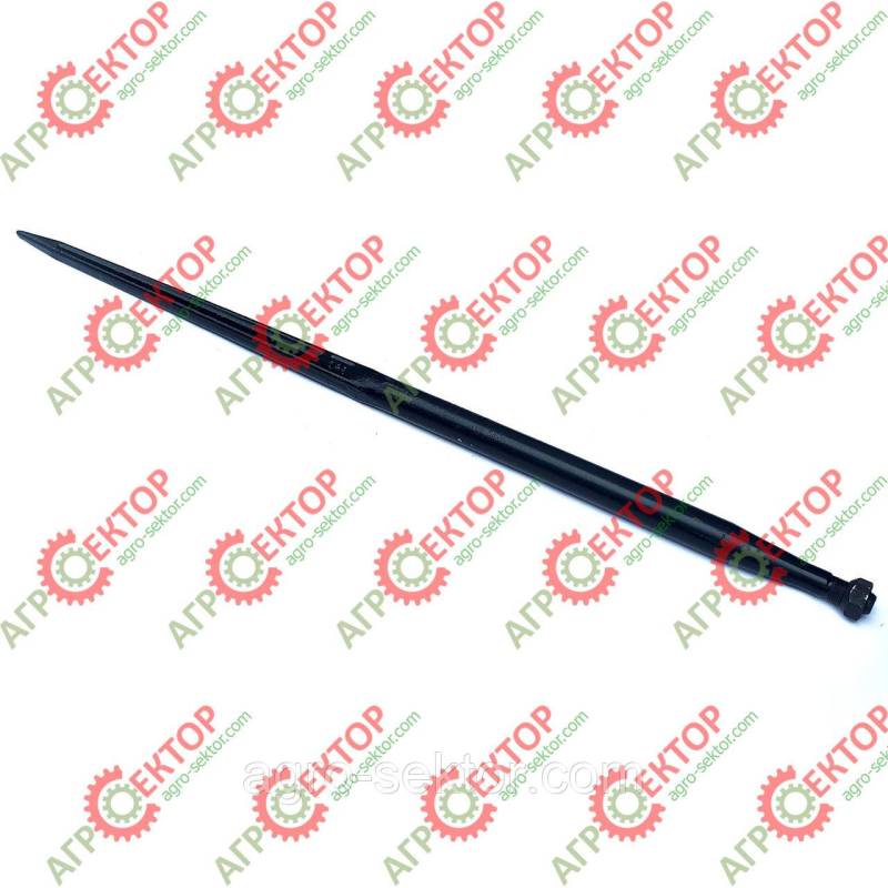 Зуб фронтального навантажувача чорний 36x1100 мм навантажувача Tur RT1 Зуб фронтального навантажувача чорний 36x1100 мм навантажувача Tur RT1