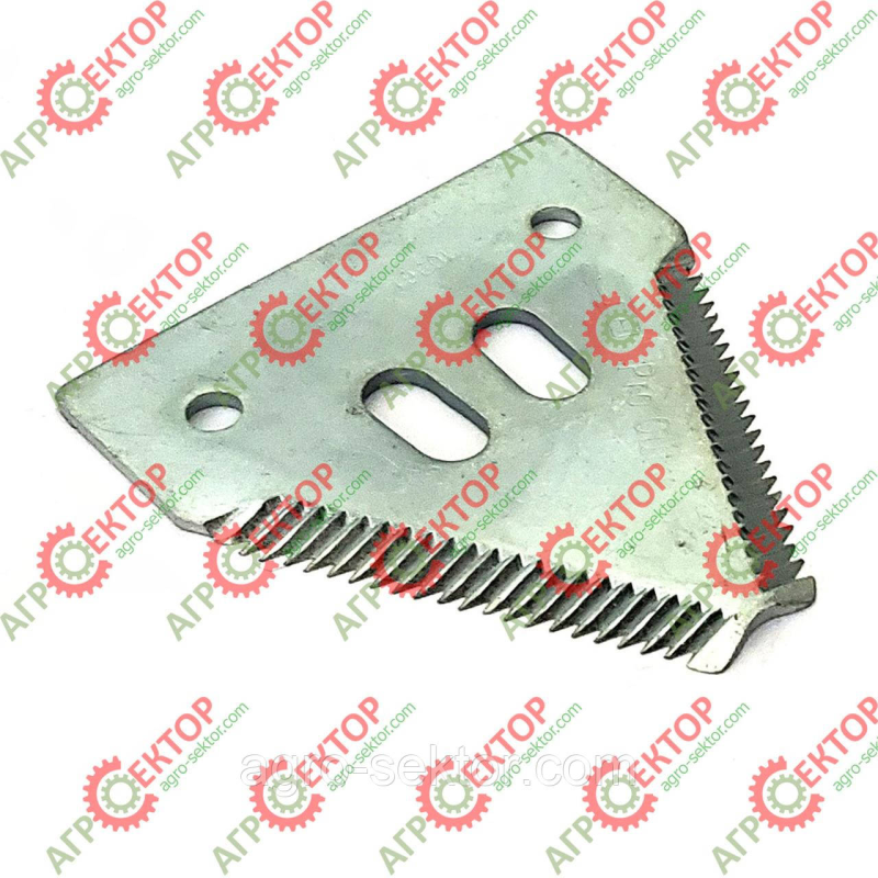 Сегмент коси жатки середня насічка John Deere 10961 AZ40032 Z47493 Z52672 Z93077 06503530 16007763 322702850 Сегмент коси жатки середня насічка John Deere 10961 AZ40032 Z47493 Z52672 Z93077 06503530 16007763 322702850