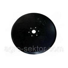 Диск гладкий D=343 мм h=3.5 мм 6 отворів John Deere A72359 A22949 Bellota J9 3.5 1981-135R. B9 / J9351981135RB9