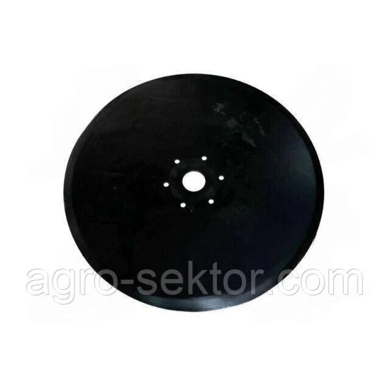 Диск гладкий D=343 мм h=3.5 мм 6 отворів John Deere A72359 A22949 Bellota J9 3.5 1981-135R. B9 / J9351981135RB9 Диск гладкий D=343 мм h=3.5 мм 6 отворів John Deere A72359 A22949 Bellota J9 3.5 1981-135R. B9 / J9351981135RB9