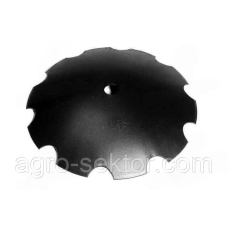 Диск борони ромашка D=660 мм h=6 мм круг d52, John Deere N242924 Bellota 6-1906-26MR525 / 6190626MR525