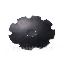 Диск борони ромашка D=620 мм h=6мм 6 отв. Lemken Rubin С/З 3490466 Bellota DІ. TA. І6-1966-24M / DІTAІ6196624M