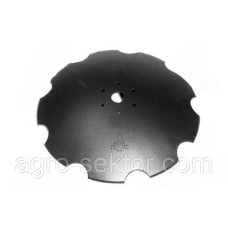 Диск борони ромашка D=560 мм h=6 мм 6 отв. d46, Дніпромашінвест, БДМ-Агро, Палада Bellota DІBN6-1905-22MR455