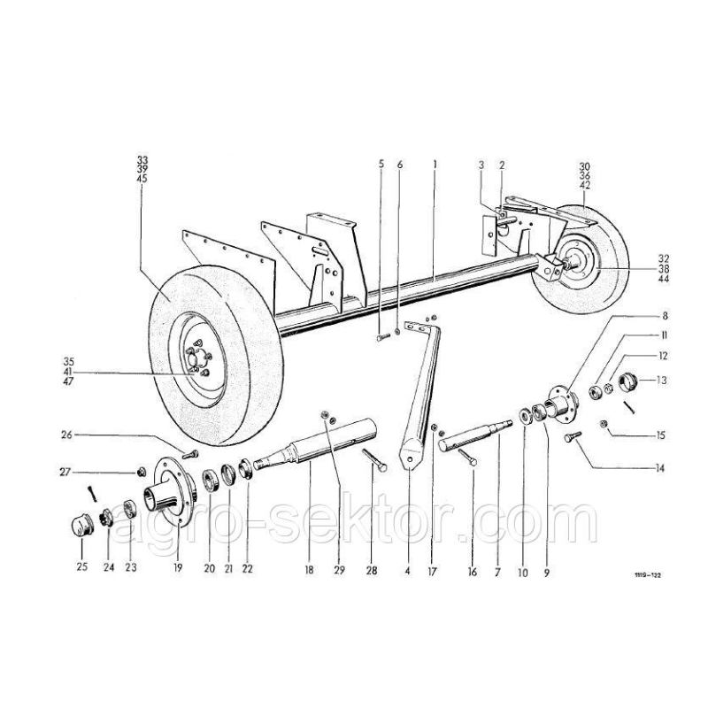 Підшипник ступиці колеса