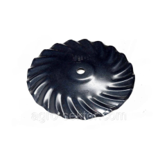 Диск борони турбо D=520мм h=6мм груг d40, правий Case TT335 47654438/87630572 Bellota 6-1957D-20“ R. CX / 61957D20RCX