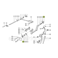 Підшипник фланцевий ковзання на прес-підбирач Claas Markant 812126