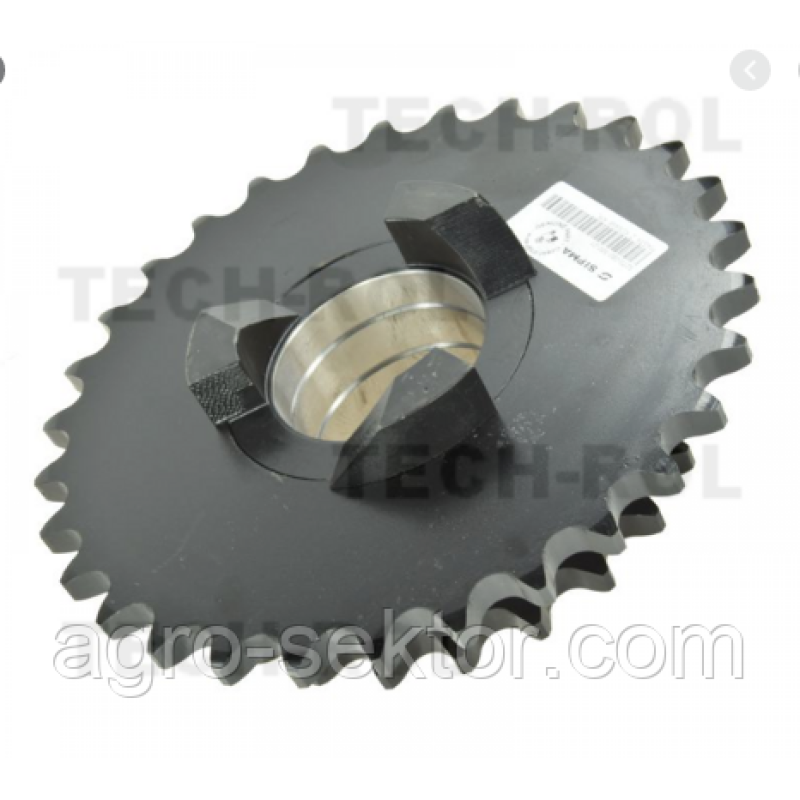 Блок зірочок з храповиком Z30/22 під ланцюг 16BX Аналог рулонного преспідбирача Sipma 5270-080-580.01 5276-080-580.10