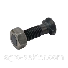 Болт M12X45 з двома шліцами і високою голівкою плуга Kverneland KK033117 KK033117R 033117