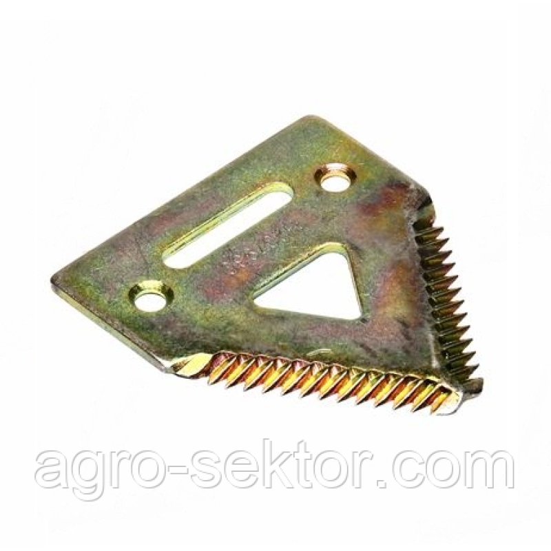 Сегмент коси жатки крупна насічка Z12 зубів John Deere 10961 AZ40032 Z47493 Z52672 Z93077 06503530 16007763 322702850 Сегмент коси жатки крупна насічка Z12 зубів John Deere 10961 AZ40032 Z47493 Z52672 Z93077 06503530 16007763 322702850