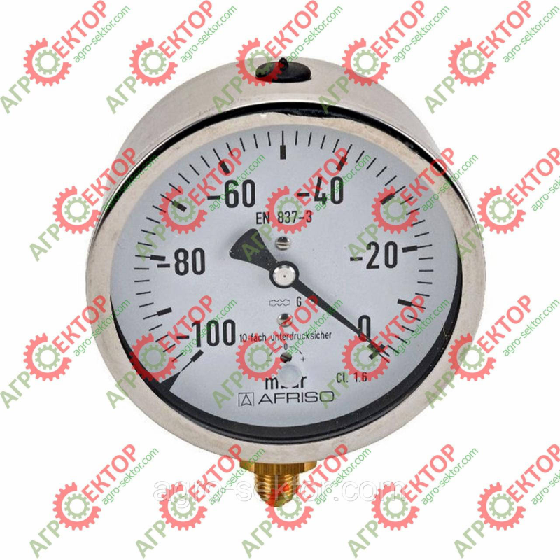 Вакуумметр без трубочки на сівалку Kverneland AC820074 АС820074 820074 Аналог