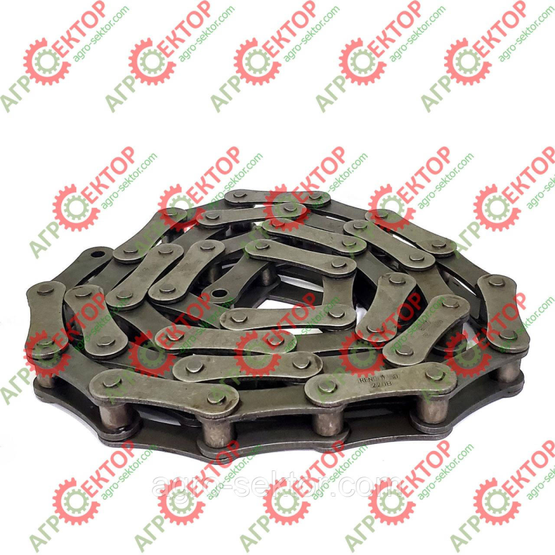 Ланцюг Renold механізму подачі маси 2,5 м на прес-підбирач Fortschritt К 454 4330255711