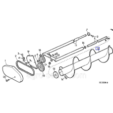 Шнек John Deere 332 336