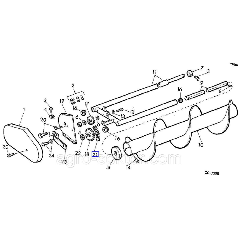 Ланцюг привідна John Deere Ланцюг привідна John Deere