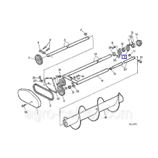 Фланець John Deere