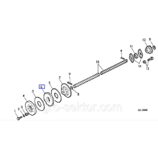 Зірочка E57300 John Deere
