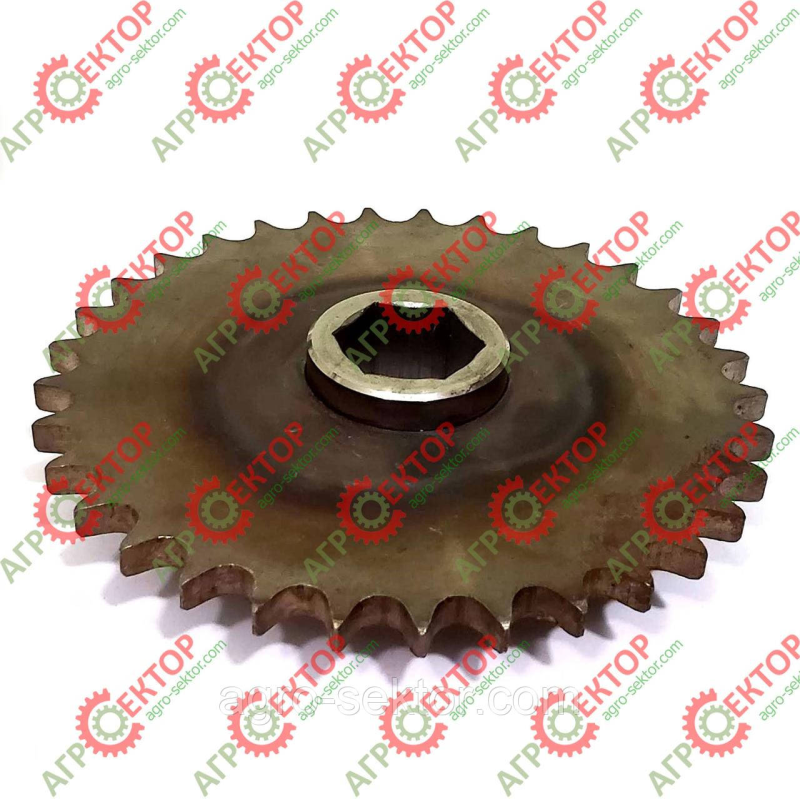 Зірочка з шестигранним отвором на прес-підбирач John Deere AE26326 Зірочка з шестигранним отвором на прес-підбирач John Deere AE26326