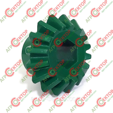 Шестерня конічна z-16 приводу подавача соломи до прес-підбирача John Deere E43694 FH312455 Е43694