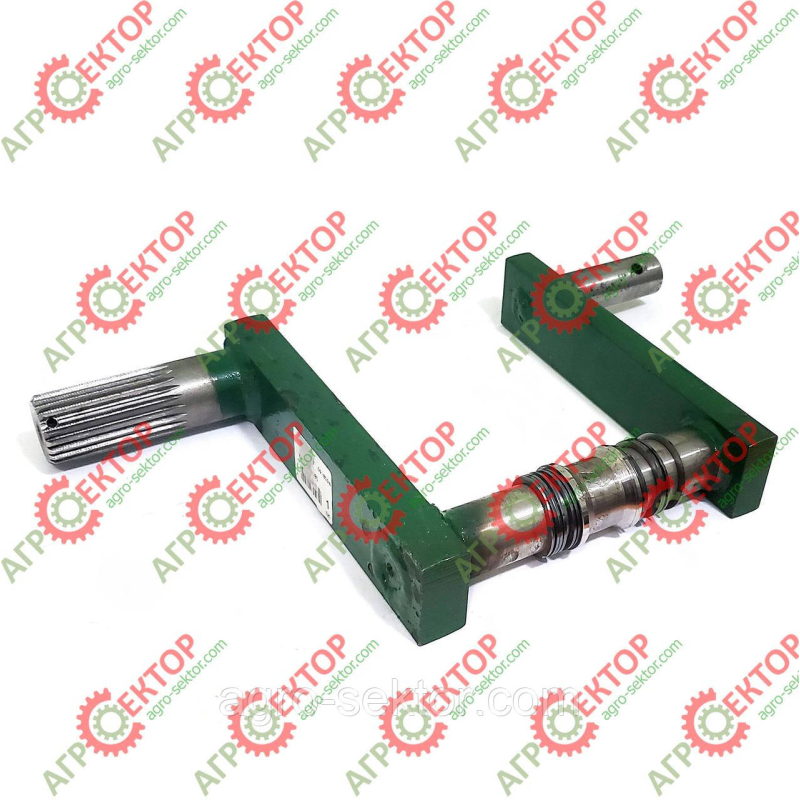 Колінчатий вал подаючого механізму на прес-підбирач John Deere DC16751