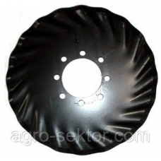 Диск 520*5,00 Турбо Great Plains (20 хвиль, 8відв.) 820-327, 820-331С, 820-180С