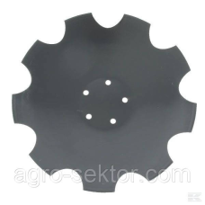 Диск борони ромашка 18“ 460x6мм 5 отворів Horsch Joker 28071304