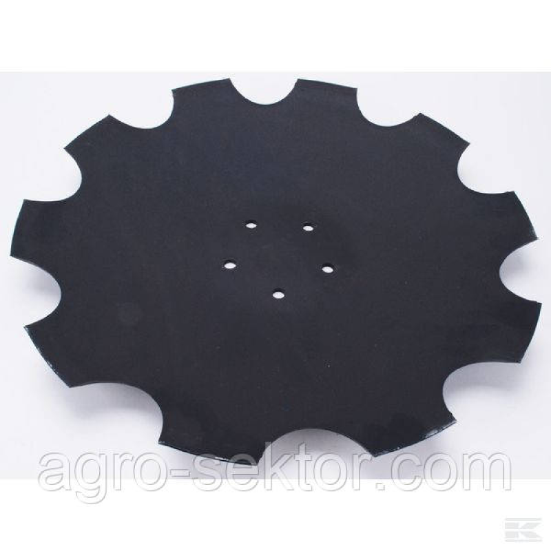 Диск бороні ромашка на 5 відв. 520x6мм Horsch 28071305 Диск бороні ромашка на 5 відв. 520x6мм Horsch 28071305