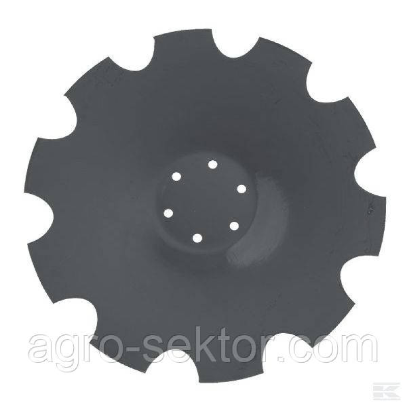 Диск борони ромашка 27“ 684x6,5мм на 6 отворів Horsch 00311081