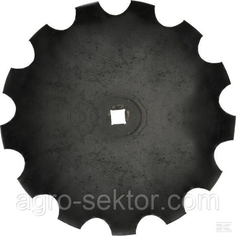 Диск бороні зубчастий ромашка 26“ 660*6 мм квадрат 40 мм Gregoire Besson 851001198 Kverneland RF28480 Диск бороні зубчастий ромашка 26“ 660*6 мм квадрат 40 мм Gregoire Besson 851001198 Kverneland RF28480