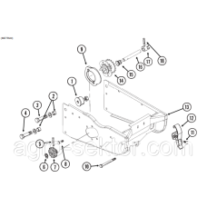 Вал запобіжної муфти GD15747 Kinze