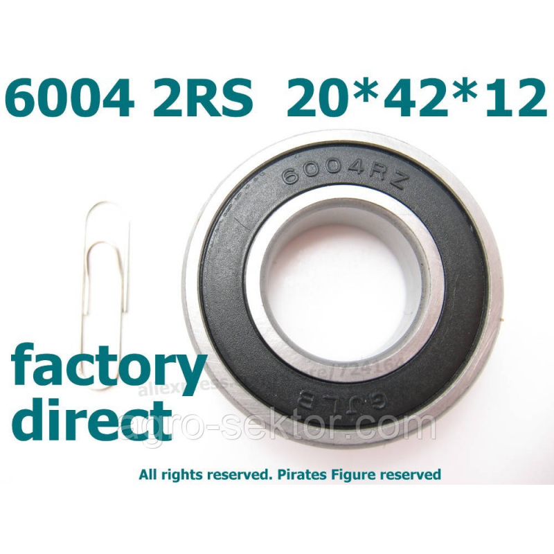 Роликовый підшипник 6221 Monosem (6004-2RSC3)